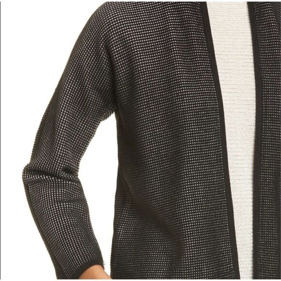 ✨Eileen Fisher Textured Silk and Cotton S/P Cardigan✨ - Picture 4 of 12